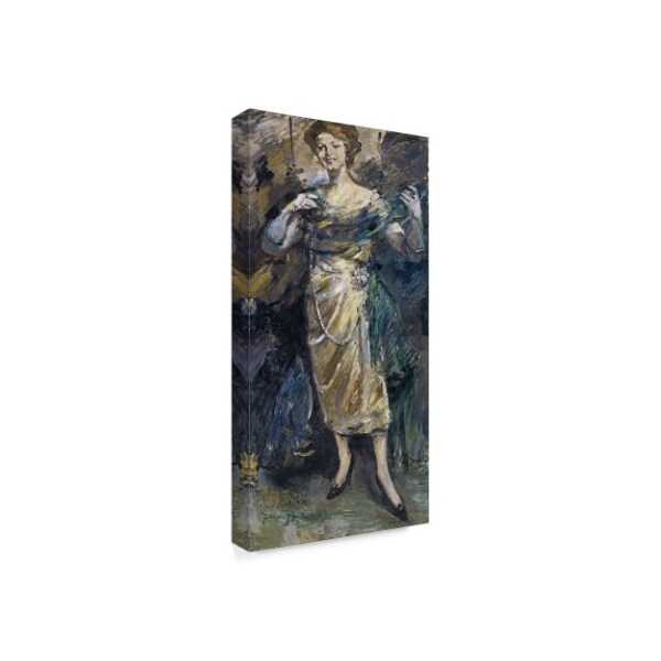 Lovis Franz Heinrich Louis Corinth 'Fashion Show' Canvas Art,24x47